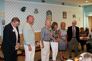 gallery Recognizing the outgoing club officers